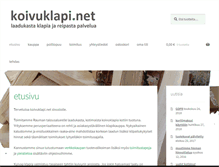 Tablet Screenshot of koivuklapi.net
